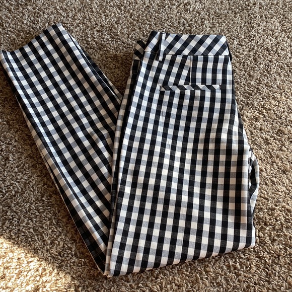 EXPRESS- EDITOR - Size 2R - Black and white gingham - Picture 2 of 7
